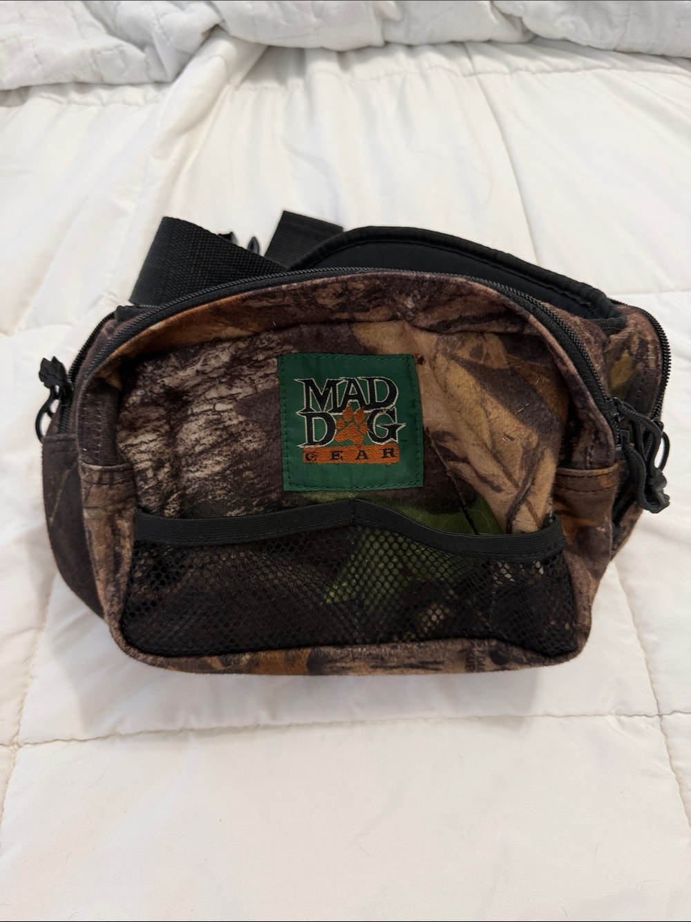 Mad dog camo Fanny waist pack brown